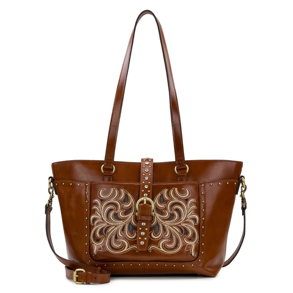 Patricia Nash Handbags - Patricia Nash Noto Small Tote - Tan